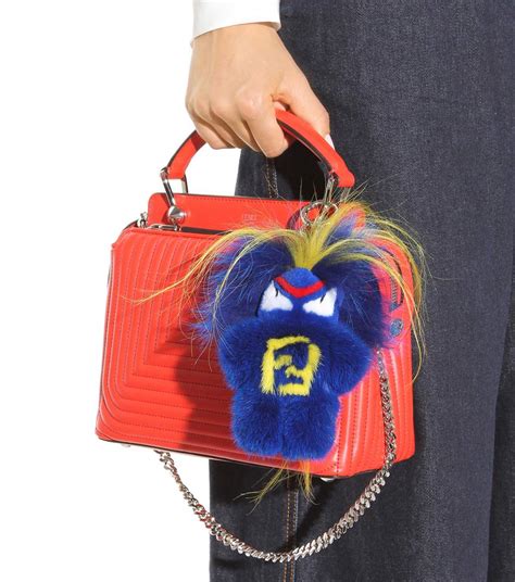 fendi pom bag charm|fendi mini bag charm.